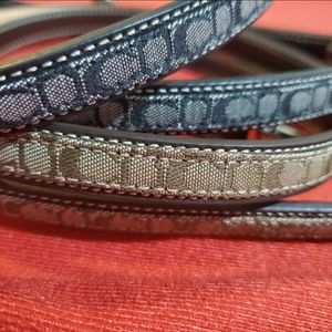 New!! Sm. Coach Leashes!!